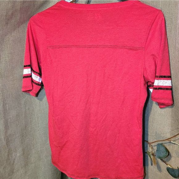 Russell Athletic University of Georgia V-Neck Tee, Women's Large ~ EUC - Picture 5 of 6